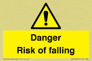 Danger Risk of falling